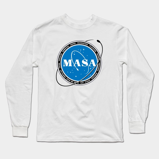 Masa Long Sleeve T-Shirt by vjvgraphiks